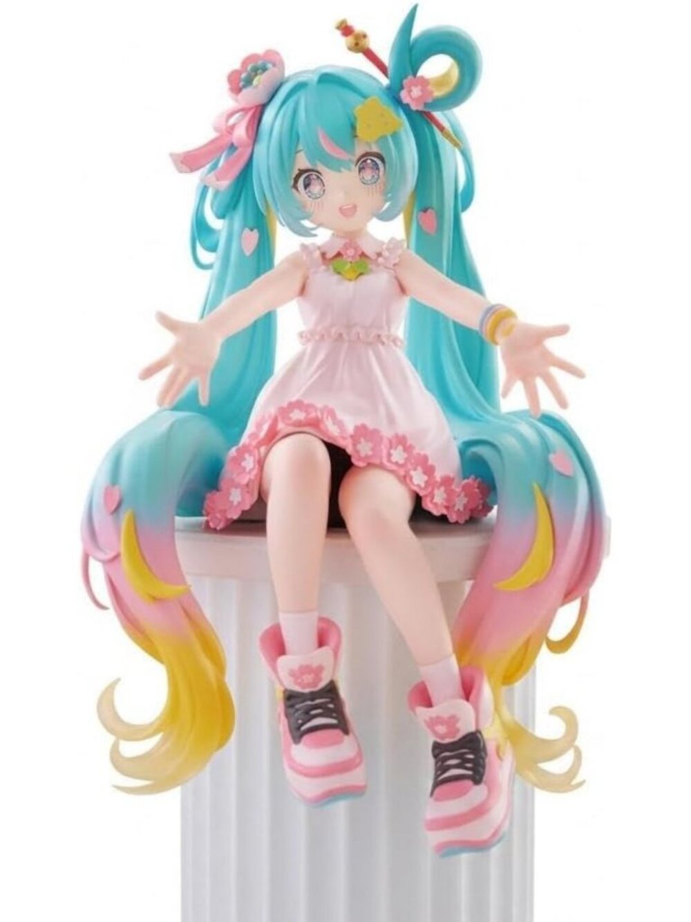 10th Anniversary Noodle Stopper Figure - Hatsune Miku Collectible Toy